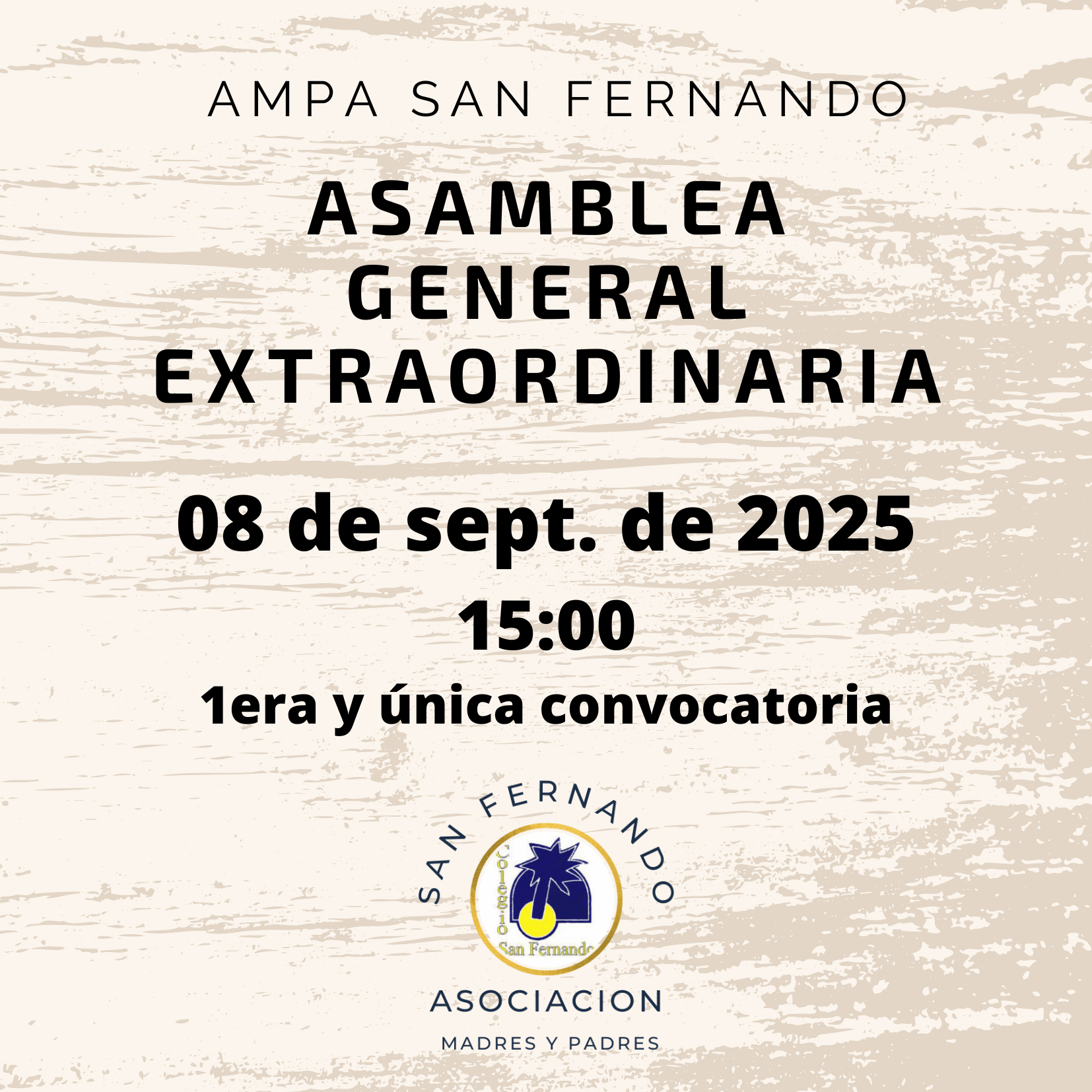 ASAMBLEA EXTRAORDINARIA 2025